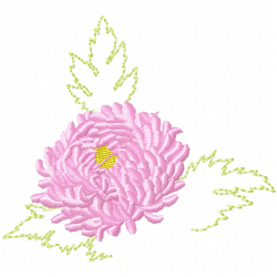 Flowers And Tree Embroidery Design 5